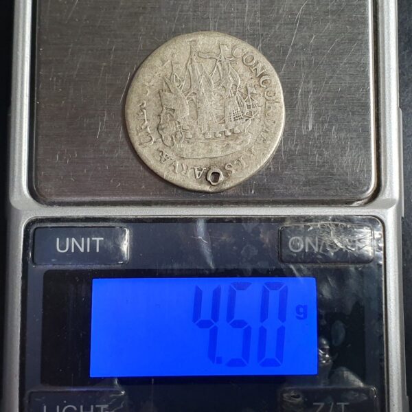 Netherlands 6 Stuiver Scheepjesschelling Utrecht 1764 Silver VG - Image 3