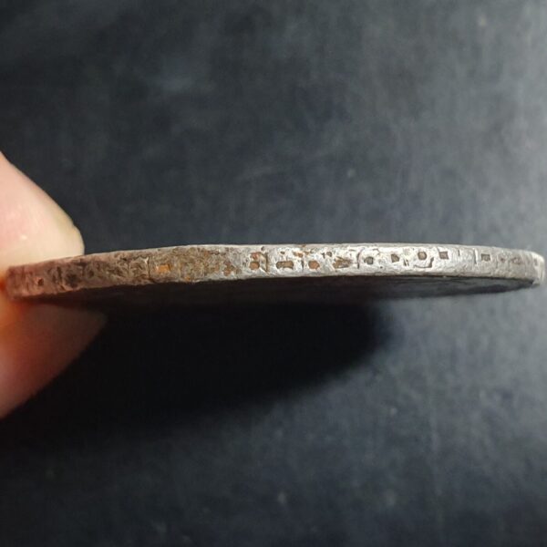 Mexico Spanish Colonial 8 Reales Carol Carolus IIII 1795 Mo FM Ex Belt - Image 3