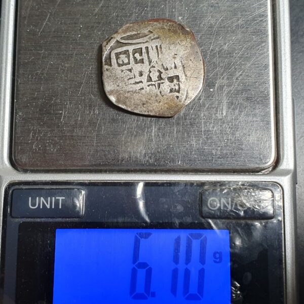 Mexico Spanish Colonial 2 Reales COB Charles II (6.10 gr) 1665-1700 Fine - Image 3
