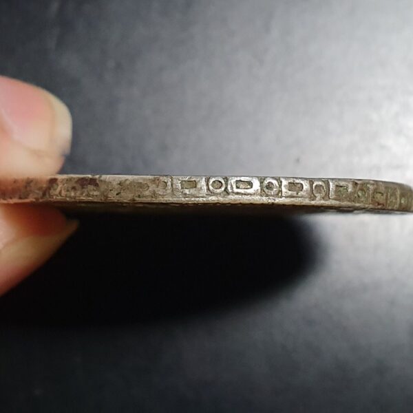 Mexico Peru Spanish Colonial 8 Reales Ferdin Ferdinand VII 1819 LME JP Lima Mint - Image 3