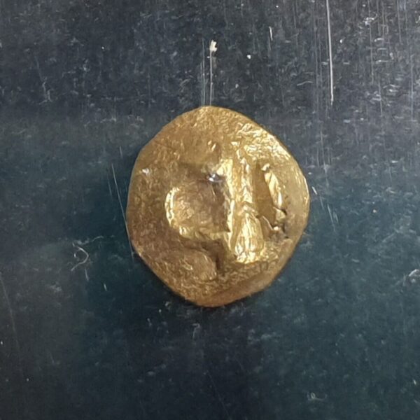 Sriwijaya Srivijaya Kingdom Indonesia 1/4 Gold Massa 0.62 gr ca 7th-13th C. UNC - Image 4