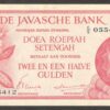 Netherlands Indies Indonesia 2 1/2 2.5 Gulden P-99 1948 aUNC to UNC