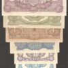 Full Set Lot 7 Pcs Netherlands Indies 1 5 10 Cent 1/2 1 5 10 Gulden P119 25 1942 - Image 2