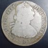 Mexico Bolivia Spanish Colonial 8 Reales Carol Carolus IIII 1802 PTS PP Potosi