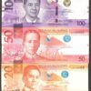 Full Set 6 Pcs Philippines 1000 500 200 100 50 20 Pesos Piso 2020-2024 UNC - Image 5