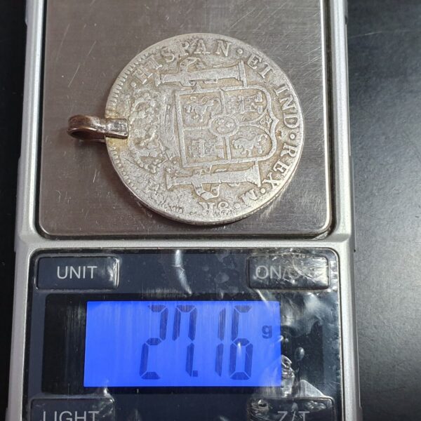 Mexico Spanish Colonial 8 Reales Carol Carolus IIII 1790 Mo FM Mexico City Mint - Image 4