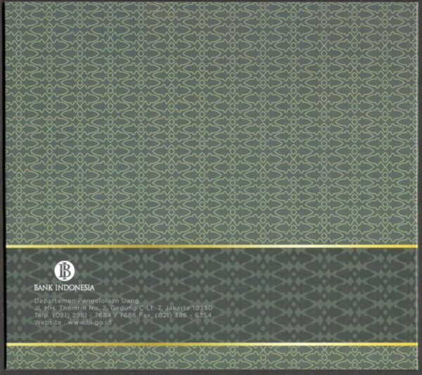 Indonesia 2000 2,000 Rupiah 2016 Uncut Sheet 2 x 1 Including Lux Folder & CoA - Image 6