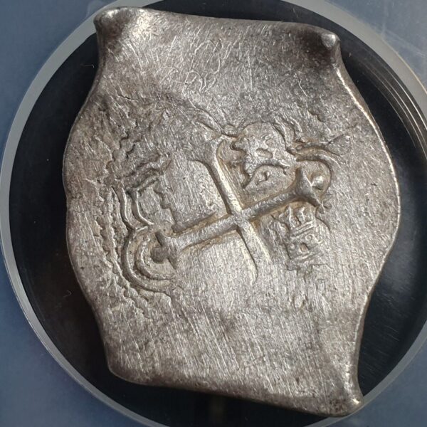 Spanish Mexico 8 Reales Silver COB Philip IV 1634-65 MOP NGC VF Details