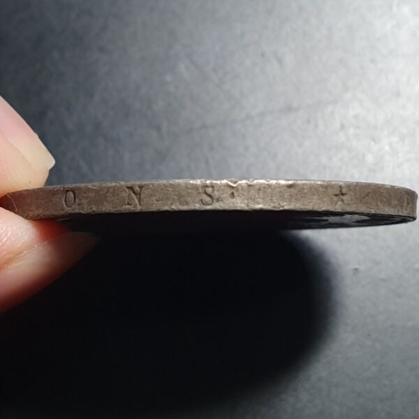Netherlands 2 1/2 2.5 Gulden Willem William II 1848 VF Sharp Detail - Image 3