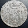 Peru Spanish Colonial 8 Reales Carol Carolus IIII 1793 LM IJ Lima Mint