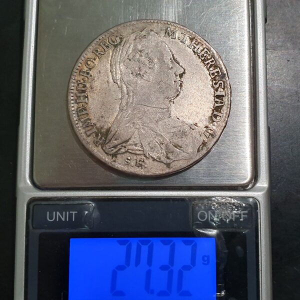 Austria 1 Thaler Taler Maria Theresia 1780 Not Restrike AUST not AVST - Image 4