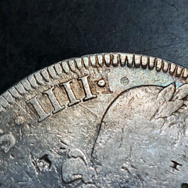 Mexico Spanish Colonial 8 Reales Carolus IIII 1801 PTS PP Double Struck Error - Image 4