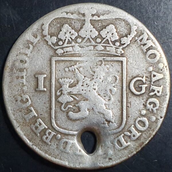 Netherlands 1 Gulden 17X5 Standing Pallas VG - Image 2