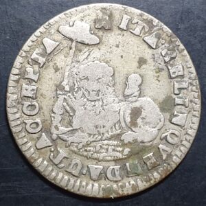 Netherlands 6 Stuivers Hoedjesschelling Zeeland 1727 Silver Very Fine Scarce