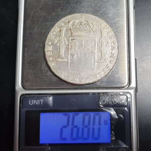 Mexico Spanish Colonial 8 Reales Carol Carolus III 1785 PTS PR Potosi Mint - Image 4