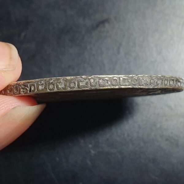 Mexico Spanish Colonial 8 Reales Carol Carolus IV 1789 Mo FM Chinese Chopmark - Image 3