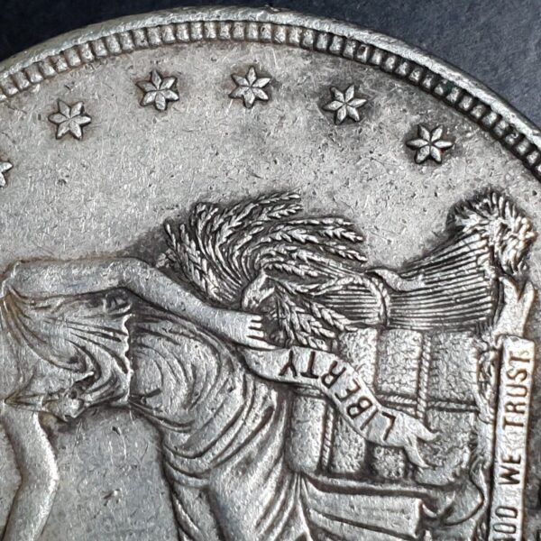 United States of America Silver Trade Dollar 420 Grains 900 Fine 1877 S - Image 7