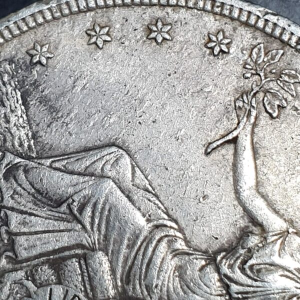 United States of America Silver Trade Dollar 420 Grains 900 Fine 1877 S - Image 8