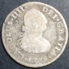 Mexico Spanish Colonial 0.5 1/2 Real Carol Carolus IIII 1798 Mo FM Mexico Mint
