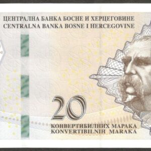 Bosnia Herzegovina 20 Convertible Maraka P-83 2024 UNC NEW