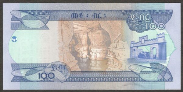 Ethiopia 100 Birr P-57 2023 UNC NEW - Image 2
