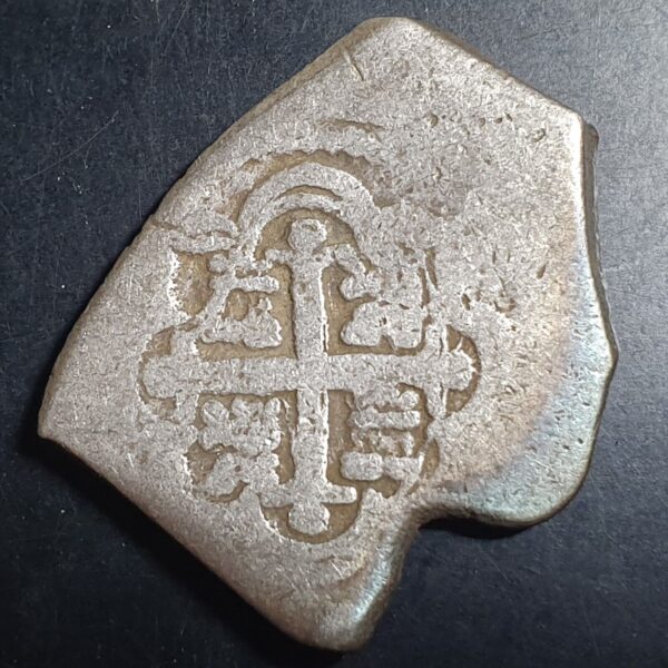 Mexico Spanish Colonial 8 Reales COB Charles II (26.16 gr) 1667-1701 VF