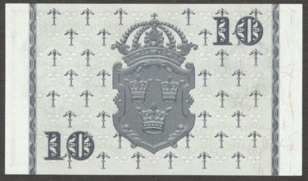 Sweden Sveriges Riksbank 10 Kronor 1959 UNC - Image 2