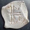 Mexico Spanish Colonial 4 Reales COB Philip V (13.48 gr) 1729-1733 VF - Image 2
