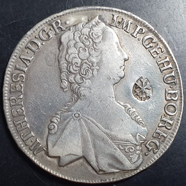 Madura Sumenep Indonesia Austria Thaler Taler Maria Theresia 1761 (1811-1854) VF