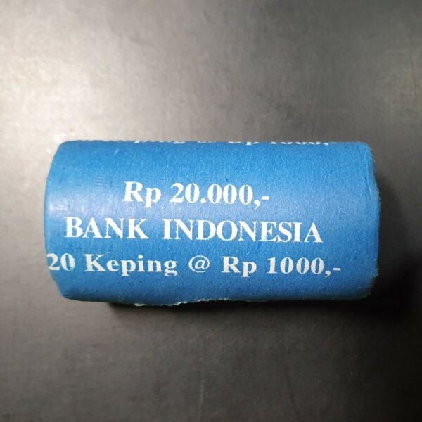 Indonesia 1000 1,000 Rupiah Bimetal 1993 First Year UNC - Image 3