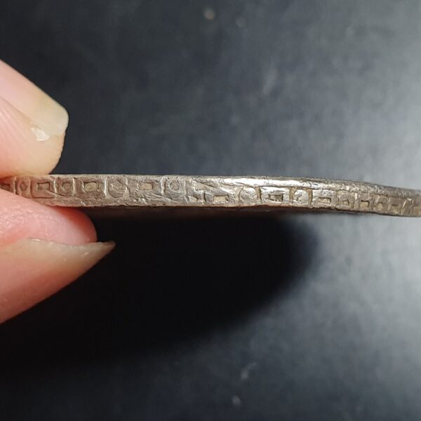 Mexico Spanish Colonial 8 Reales Carol Carolus IIII 1801 Mo FT Chinese Chopmark - Image 3