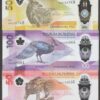 NEW Set 3 Pcs Philippines 50 100 500 Pesos 1st Prefix AA Polymer 2024 - 2025 UNC