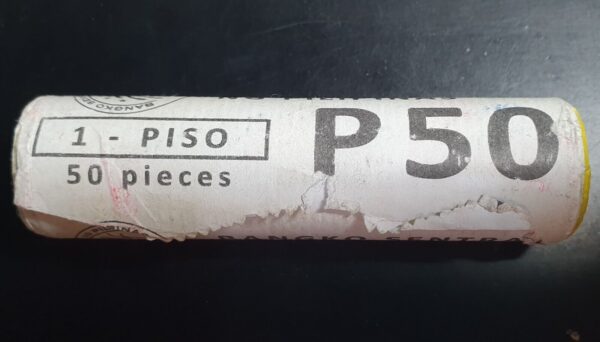 Roll Lot 50 Pcs Philippines 1 Piso Peso Commemorative ASEAN 50 Year 2017 BUNC - Image 2