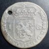 Netherlands Utrecht Traiectum 1 Gulden 1762 Silver Standing Pallas Fine - Image 2