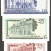Set 3 Pcs Gibraltar 1 5 10 Pound Queen Elizabeth II P-20 to P-22 1988 UNC - Image 2