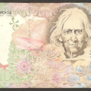 Poland Polska Test Note Jan Krzeptowski Music PWPW SA Banknote Hologram 2010 AU