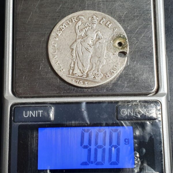 Netherlands Gelderland 1 Gulden Pallas Goddess 1763 Poor - Image 3