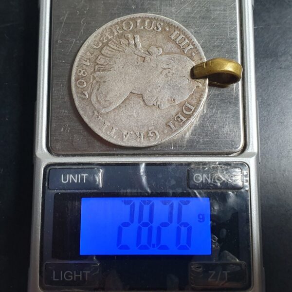 Mexico Spanish Colonial 8 Reales Carol Carolus IIII 1807 Mo TH Mexico City Mint - Image 4
