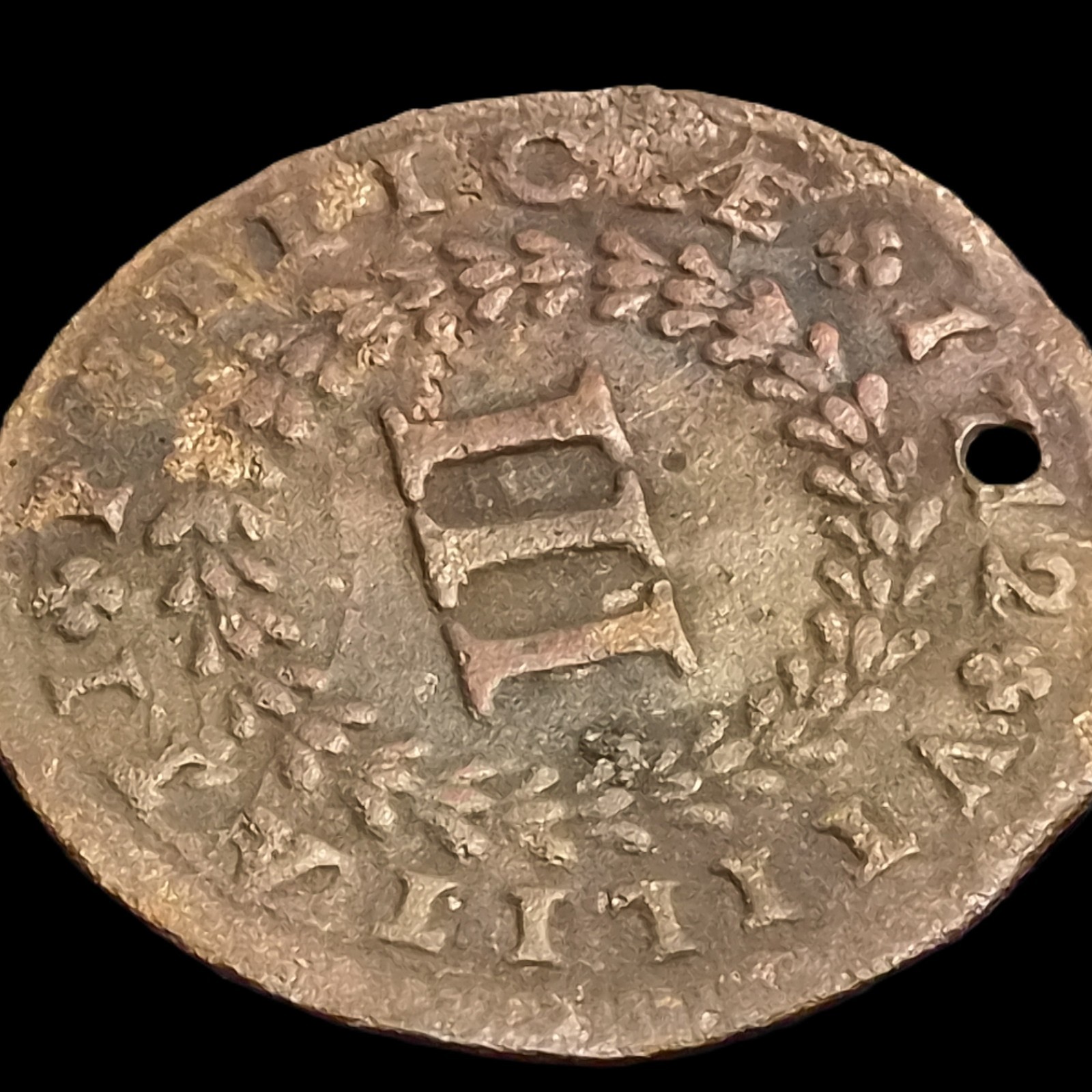 Portugal Joao V 3 Reis 1712 VF - Image 4