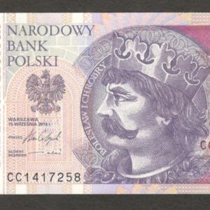 Poland 20 Zlotych Zloty King Boleslaw I Chrobry P-184 2016 UNC