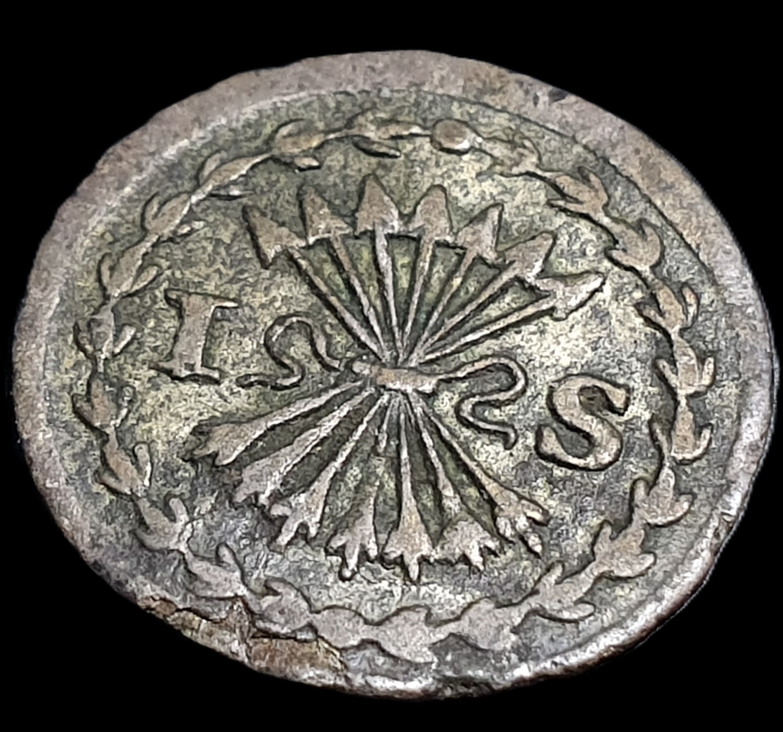 Provincial Dutch Netherlands Hollandia 1 Stuiver 1738 Silver VF - Image 4
