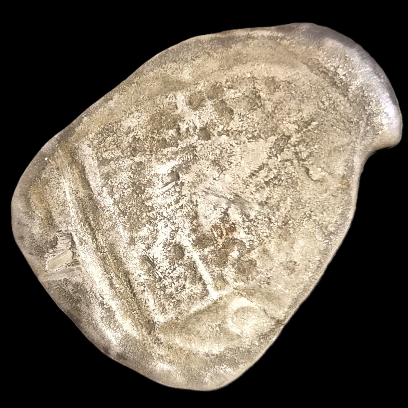 Mexico Spanish Colonial 2 Reales COB (4.76 gr) Contemporary Forg. /Ex Shipwreck - Image 2