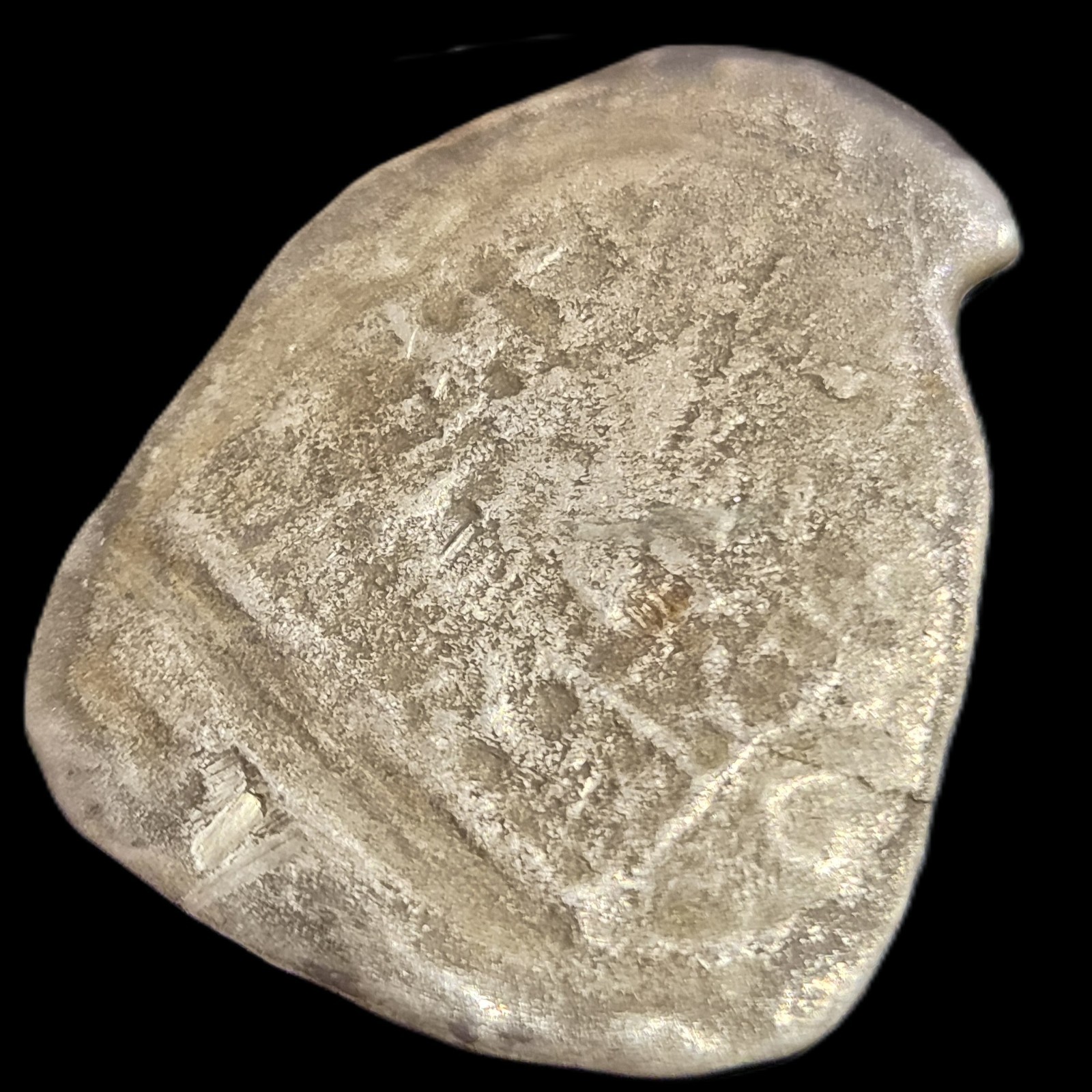 Mexico Spanish Colonial 2 Reales COB (4.76 gr) Contemporary Forg. /Ex Shipwreck - Image 4