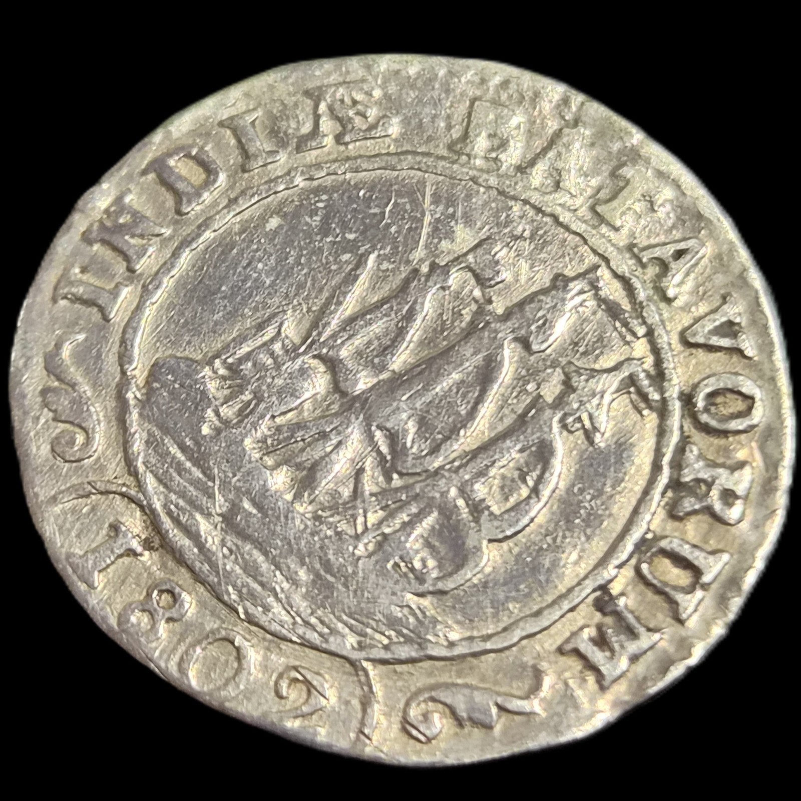 Netherlands Indies Batavian Republic 1/8 Gulden Batavorum 1802 VF - Image 3