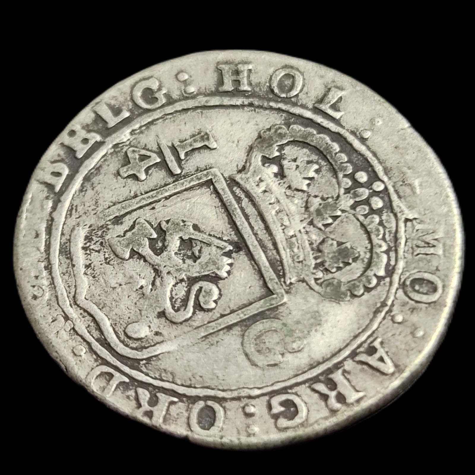 Netherlands Indies Batavian Republic 1/4 Gulden Batavorum 1802 VF - Image 4