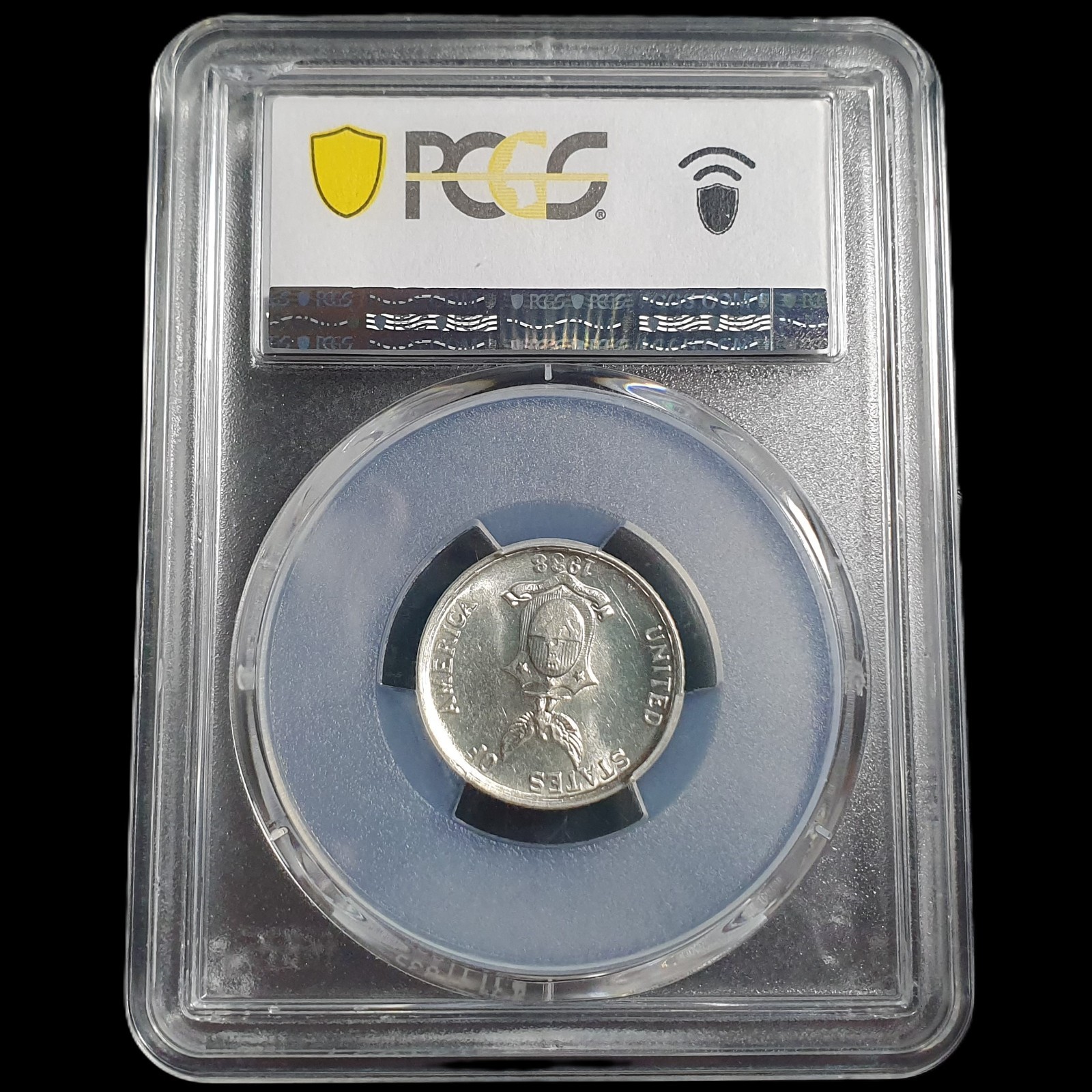United States USA Philippines 20 Centavos 1938 M PCGS MS 63 - Image 4