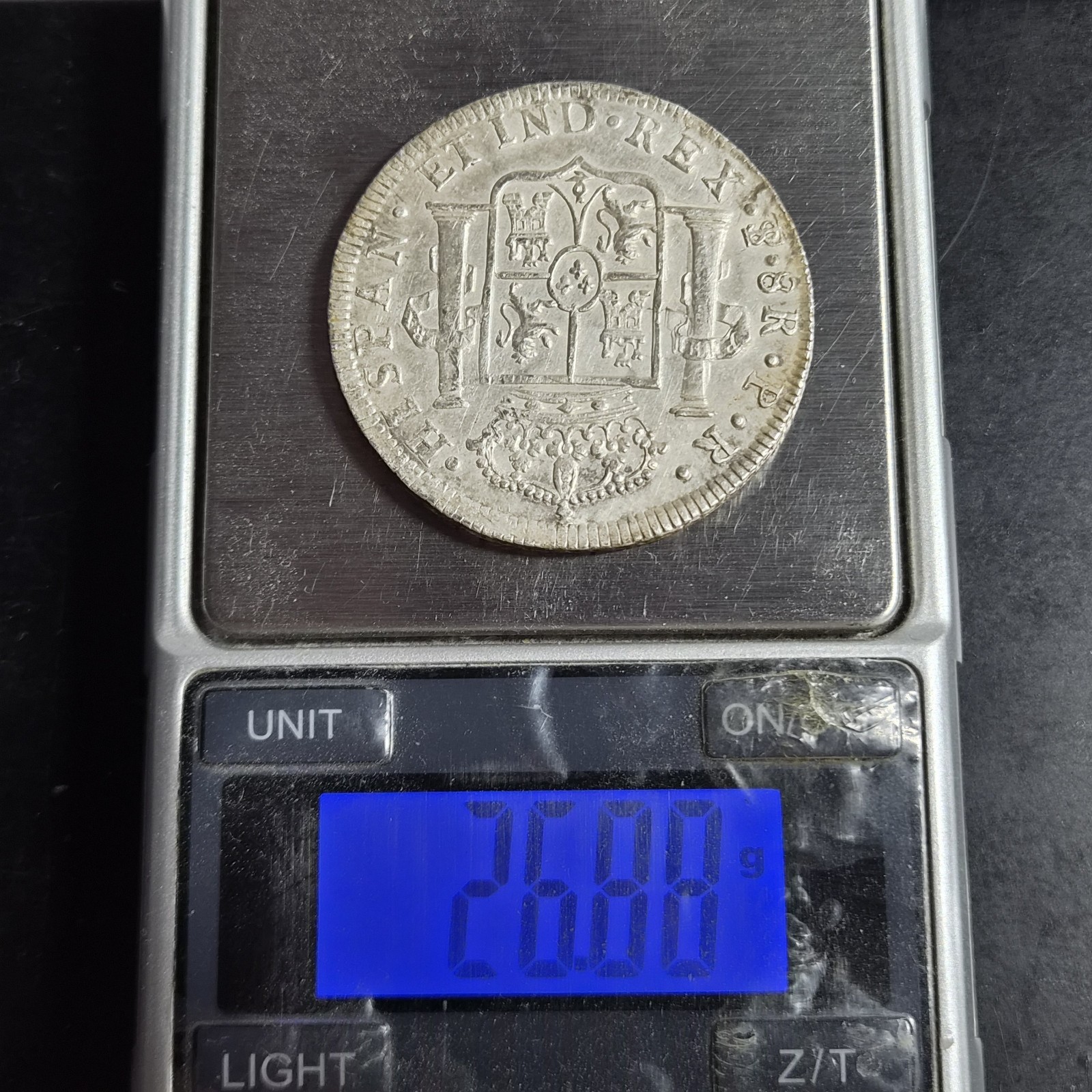 Bolivia Spanish Colonial 8 Reales Carol Carolus III 1779 PTS PR Potosi Mint - Image 6
