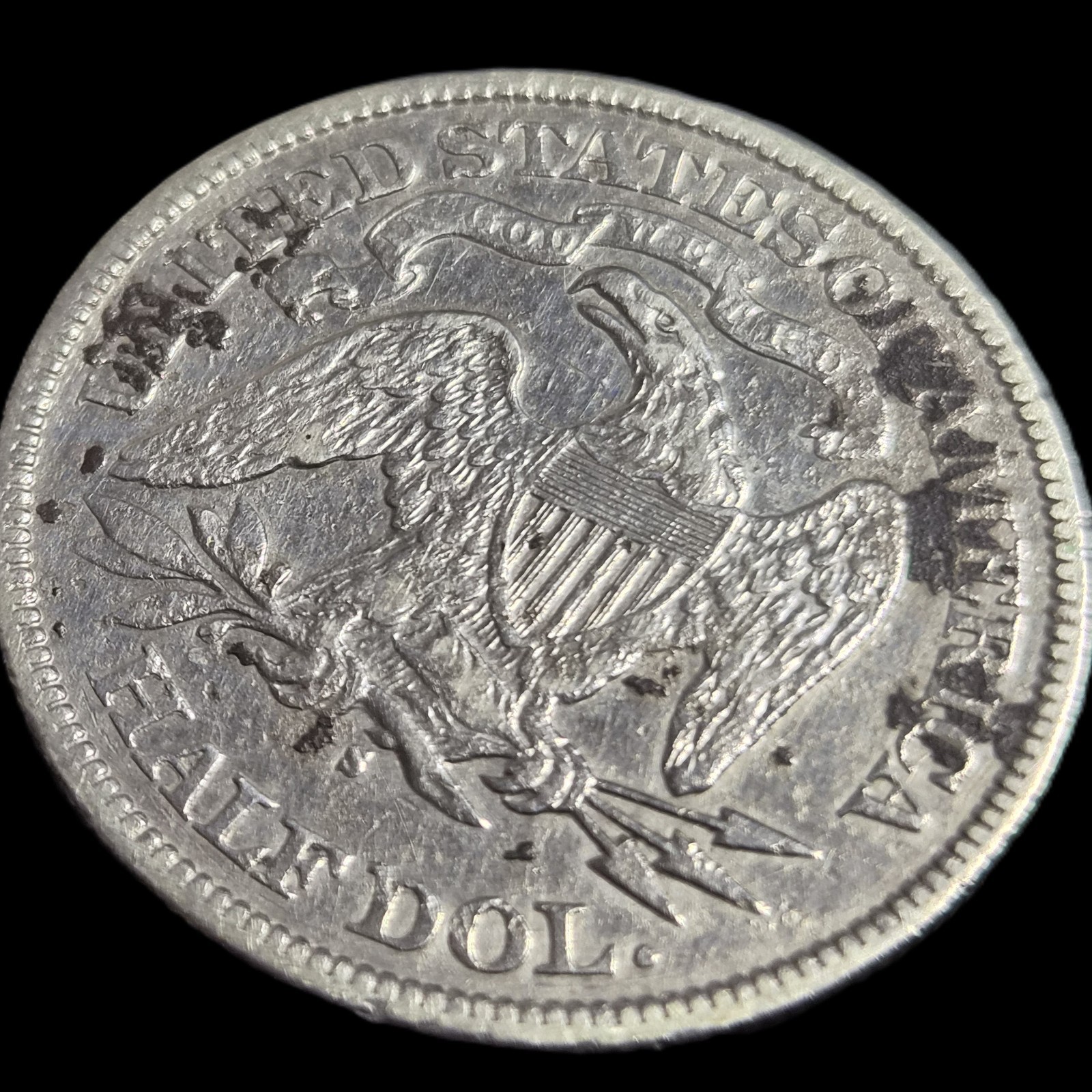 United States Half Dollar Seated Liberty 1876 S FIne - Image 4