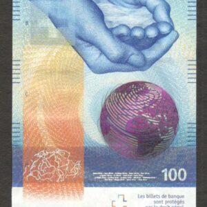 Switzerland Swiss 100 Francs Barbara Steiner & Maechler Hybrid P-77A 2020 UNC