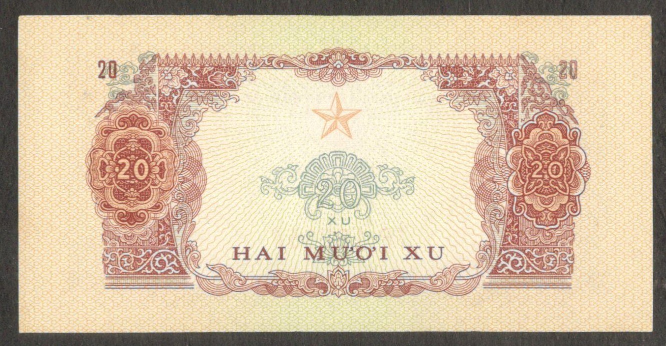 Vietnam South Liberation 20 Xu Vietnam War P-R2 1963 1968 UNC - Image 2